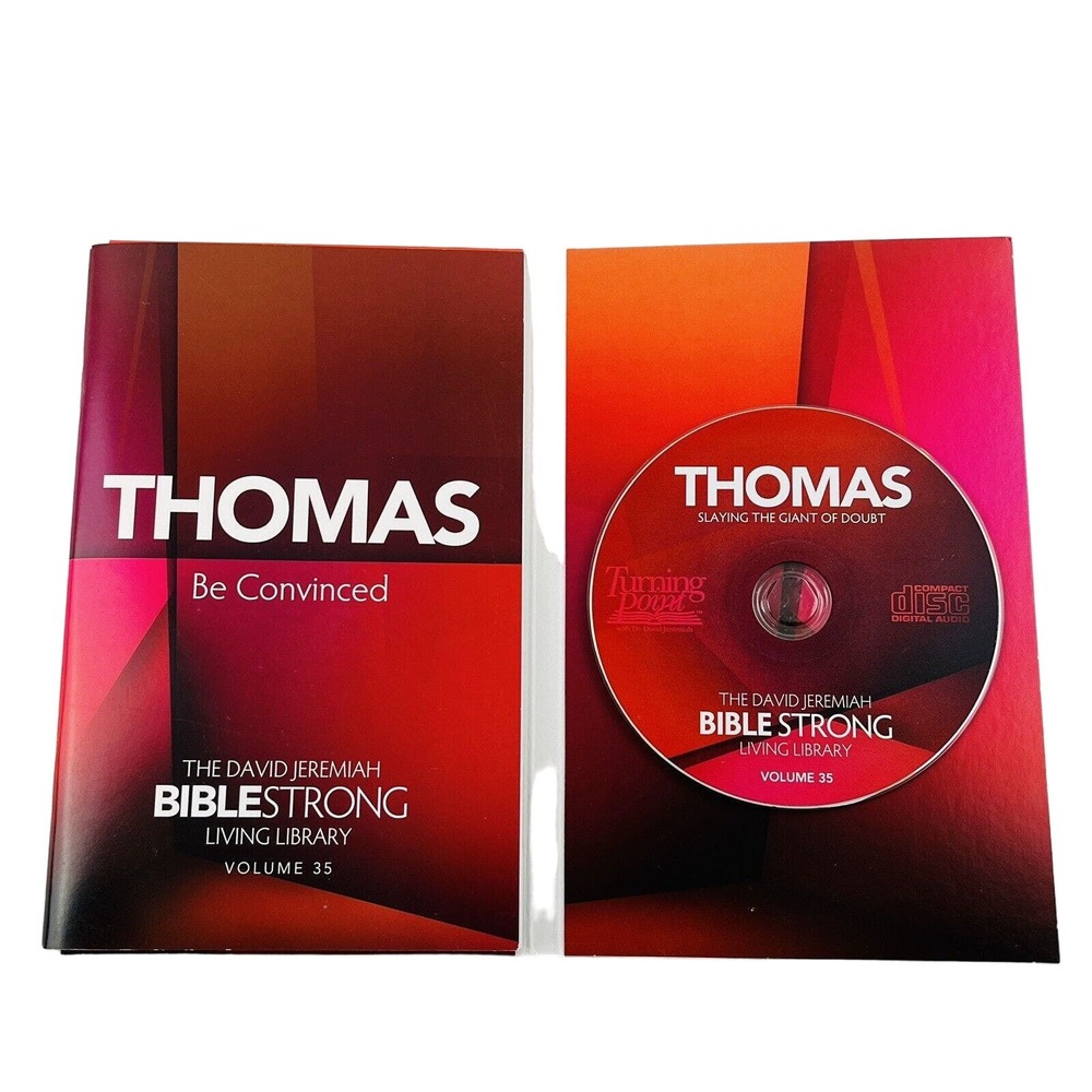 BibleStrong Volume 35 Thomas CD & Booklet Dr. David Jeremiah Living Library